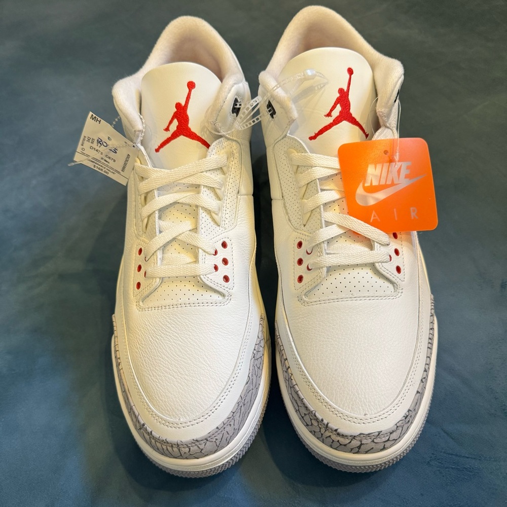 Jordan 3 Retro “White Cement” Mens Size 17 NWT No Box